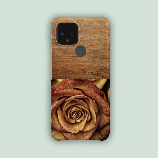 BURNT ROSE Case | For Google phones including Pixel 4XL, Pixel 4a, Pixel 5, Pixel