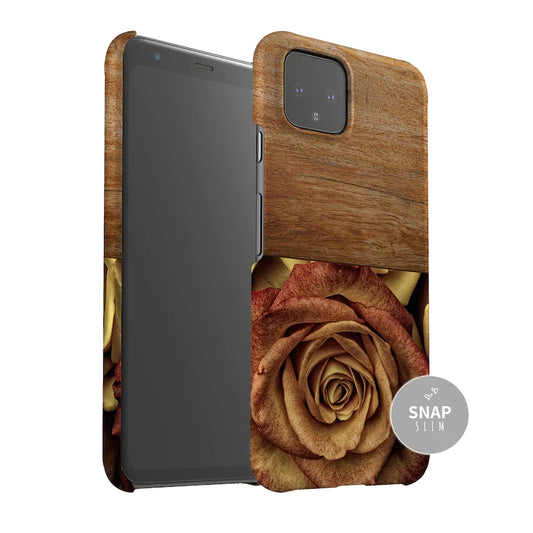 BURNT ROSE Case | For Google phones including Pixel 4XL, Pixel 4a, Pixel 5, Pixel