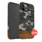 GREY CAMO Case | For Apple iPhone 13 Pro Max, iPhone 12 Mini, iPhone 11, iPhone SE, iPhone Xr, iPhone Xs, iPhone X, iPhone 8