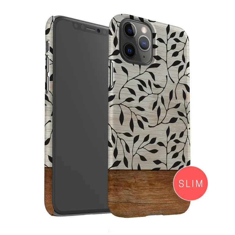 LOST LEAF Case | For Apple iPhone 13 Pro Max, iPhone 12 Mini, iPhone 11, iPhone SE, iPhone Xr, iPhone Xs, iPhone X, iPhone 8