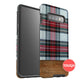 TARTAN RED Case | For Samsung Galaxy S10, Galaxy 10 Plus, Galaxy S10e, Galaxy J6