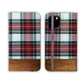 TARTAN RED Folio Wallet | For iPhone 13 Pro Max, iPhone 12 Mini, iPhone 11, iPhone SE, iPhone Xr, Galaxy S21, Galaxy S20, Galaxy S10